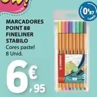 E.Leclerc Marcadores point 88 fineliner promoção