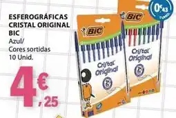 E.Leclerc Bic - esferográficas cristal original promoção