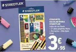 E.Leclerc Staedtler - conjunto escolar noris promoção