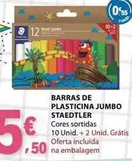 E.Leclerc Jumbo - barras de plasticina promoção