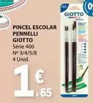 E.Leclerc Giotto - pincel escolar pennelli promoção