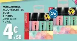 E.Leclerc Marcadores fluorescentes boss promoção