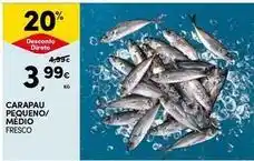 Continente Bom dia Carapau pequeno/medio promoção
