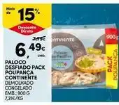 Continente Bom dia Continente - paloco desfiado pack poupanca promoção