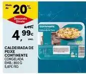 Continente Bom dia Continente - caldeirada de peixe promoção