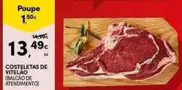 Continente Bom dia Costeletas de vitelao promoção