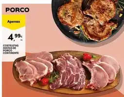 Continente Bom dia Continente - costeletas mistas de porco promoção