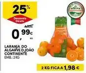 Continente Bom dia Continente - laranja do algarve d.joao promoção
