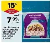 Continente Bom dia Continente - tentaculos de pota cozidos promoção
