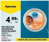 Continente Bom dia Recheio - de sapateira promoção