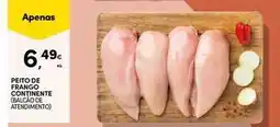 Continente Bom dia Continente - peito de frango promoção