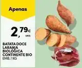 Continente Bom dia Bio - batata doce laranja biologica continente bio promoção