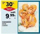 Continente Bom dia Camarão promoção