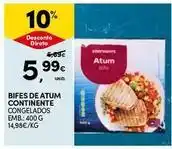 Continente Bom dia Continente - bifes de atum promoção