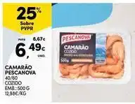 Continente Bom dia Pescanova - camarão promoção
