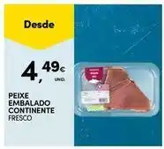 Continente Bom dia Continente - peixe embalado promoção