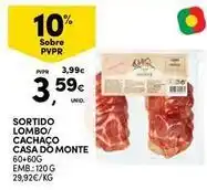 Continente Bom dia Casa do monte - sortido lombo/ cachaco promoção