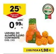 Continente Bom dia Continente - laranja do algarve djoao promoção