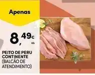 Continente Bom dia Continente - peito de peru promoção