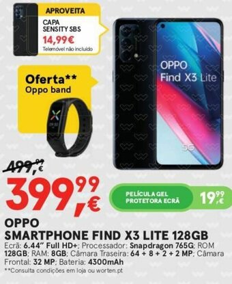 Worten Oppo Smartphone Find X3 Lite 128GB promoção