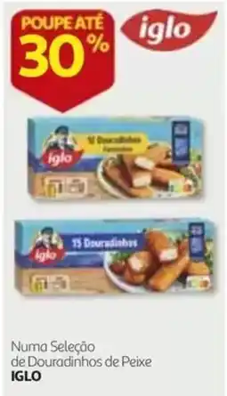 Auchan Douradinhos de Peixe Iglo promoção