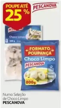 Auchan Choco Limpo Pescanova promoção