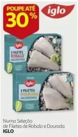 Auchan filetes de robalo e dourada iglo promoção