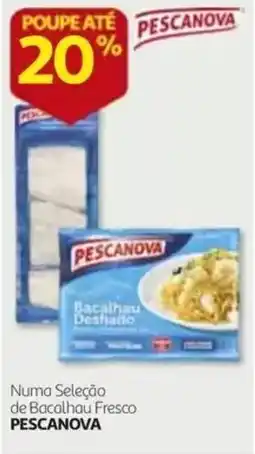 Auchan Bacalhau Desfiado Pescanova promoção