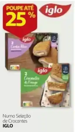 Auchan Crocantes de Frango iglo promoção