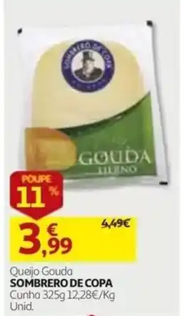Auchan Queijo Gouda Sombrero de Copa promoção