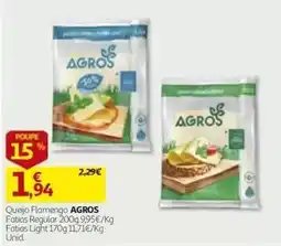 Auchan Queijo Flamengo Agros promoção