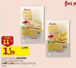 Auchan Queijo Gouda Auchan promoção
