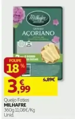 Auchan Queijo Fatias Milhafre promoção