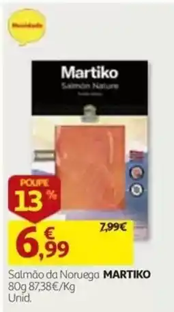 Auchan Salmão da Noruega Martiko promoção