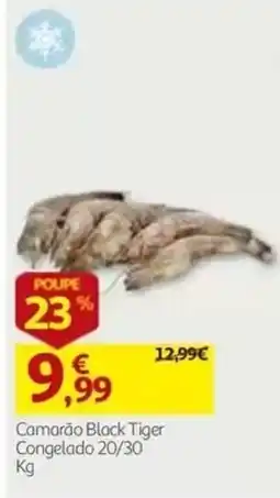 Auchan Camarão Black Tiger promoção