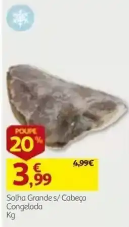 Auchan Solha Grande s/ Cabeça Congelada promoção