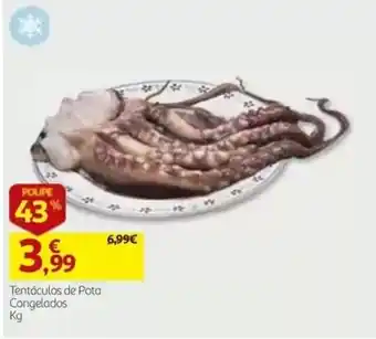 Auchan Tentáculos de Pota Congelados promoção