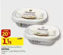 Auchan Queijo Cremoso p/ Barrar Matinal promoção