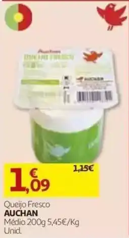 Auchan Queijo Fresco Auchan promoção