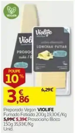 Auchan Preparado Vegan VIOLIFE promoção