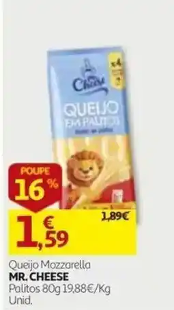 Auchan Queijo Mozzarella Mr. Cheese promoção