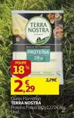 Auchan queijo flamengo terra nostra promoção