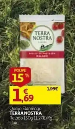 Auchan Queijo Flamengo Terra Nostro promoção