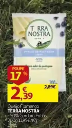 Auchan Queijo Flamengo Terra Nostro promoção