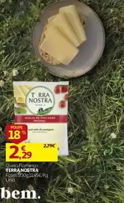 Auchan Queijo Flamengo Terra Nostro promoção