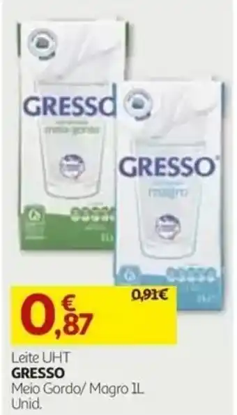 Leite UHT Gresso