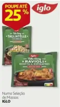 Auchan Ravioli ricotta e espinafres iglo promoção