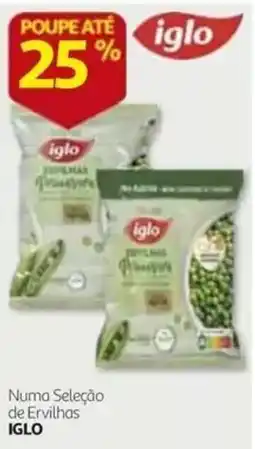 Auchan Ervilhas Primavera iglo promoção