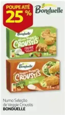 Auchan Veggie Croustis Bonduelle promoção