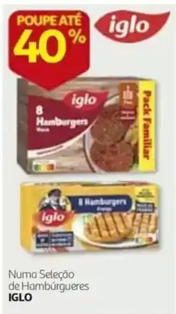 Auchan Hambúrgueres iglo promoção